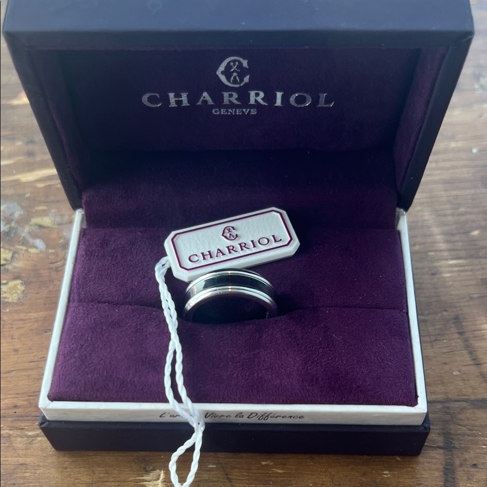 Charriol Men's Silver Band